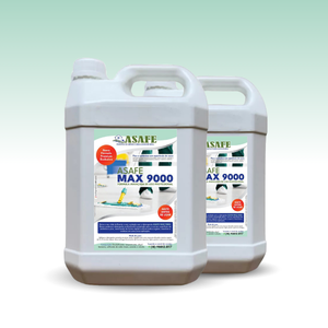 2 unidades Detergente Limpa Piso Asafe Max 9000
